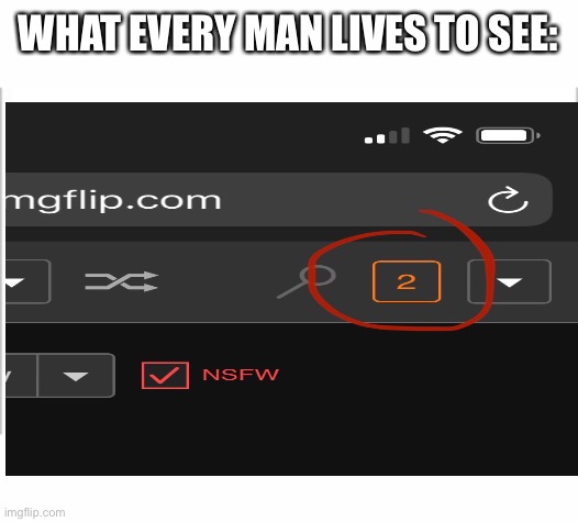 . | WHAT EVERY MAN LIVES TO SEE: | image tagged in white background | made w/ Imgflip meme maker