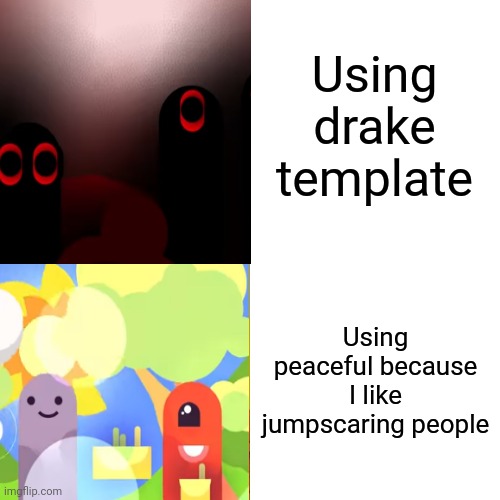 Geometry Dash Drake Meme Template - Imgflip
