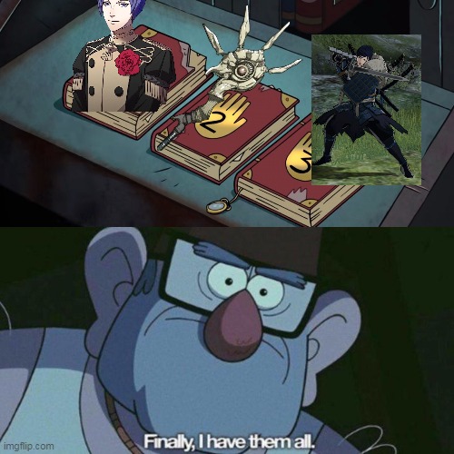 building mortal savant annette in three houses | image tagged in i have them all | made w/ Imgflip meme maker