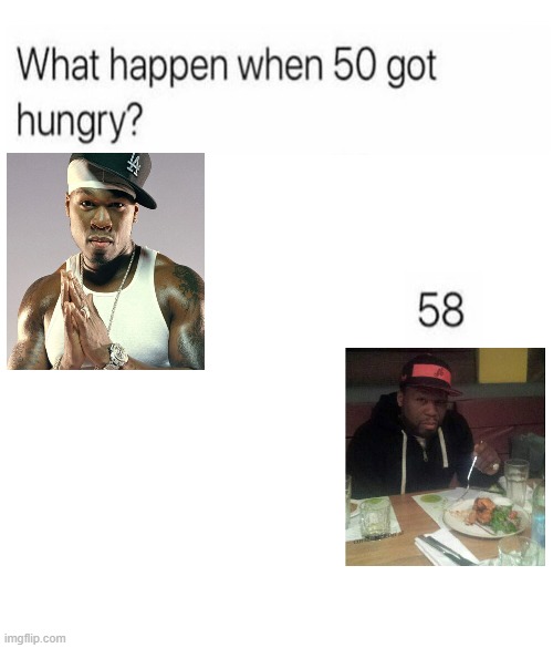 50 Hungry 58 | COVELL BELLAMY III | image tagged in 50 hungry 58 | made w/ Imgflip meme maker