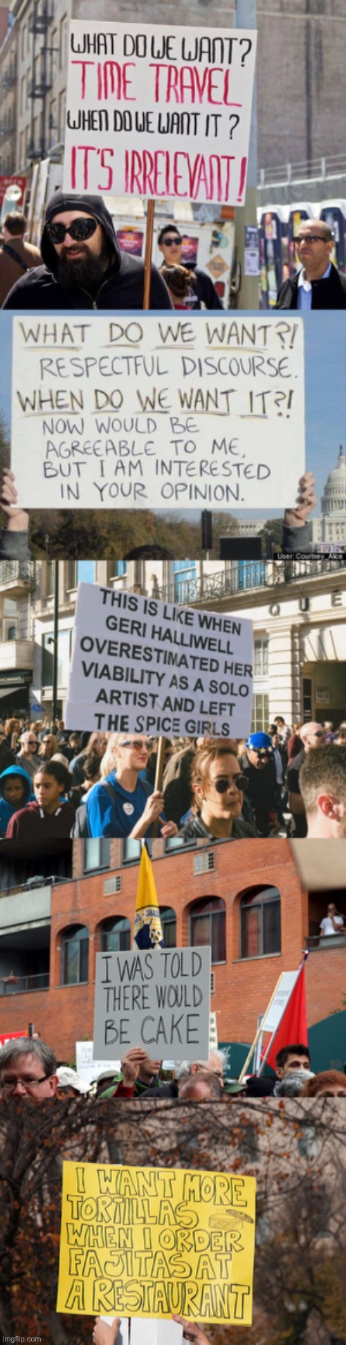 My All-time Favorite Funny Protest Signs (I hope they make you laugh too.) | image tagged in protest sign,funny memes | made w/ Imgflip meme maker
