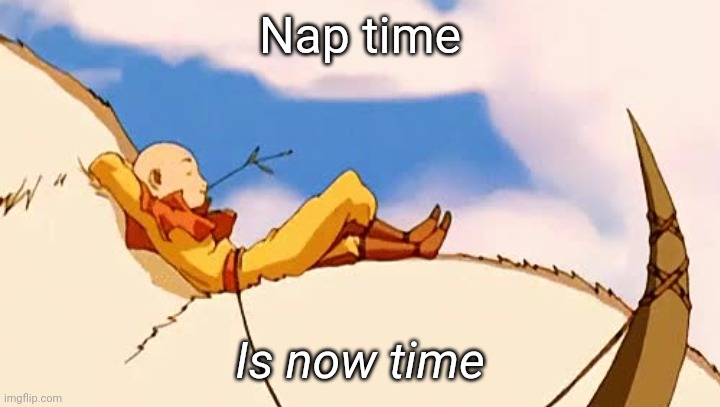 Nap time | Nap time; Is now time | image tagged in nap,sleepy,nap time | made w/ Imgflip meme maker