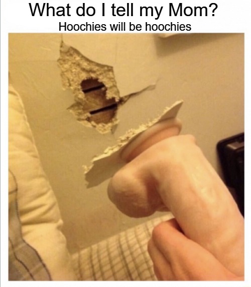 What do I tell my Mom? | What do I tell my Mom? Hoochies will be hoochies | image tagged in hoochies,floozy,psycho nympho,whores,prostitute,lolita | made w/ Imgflip meme maker