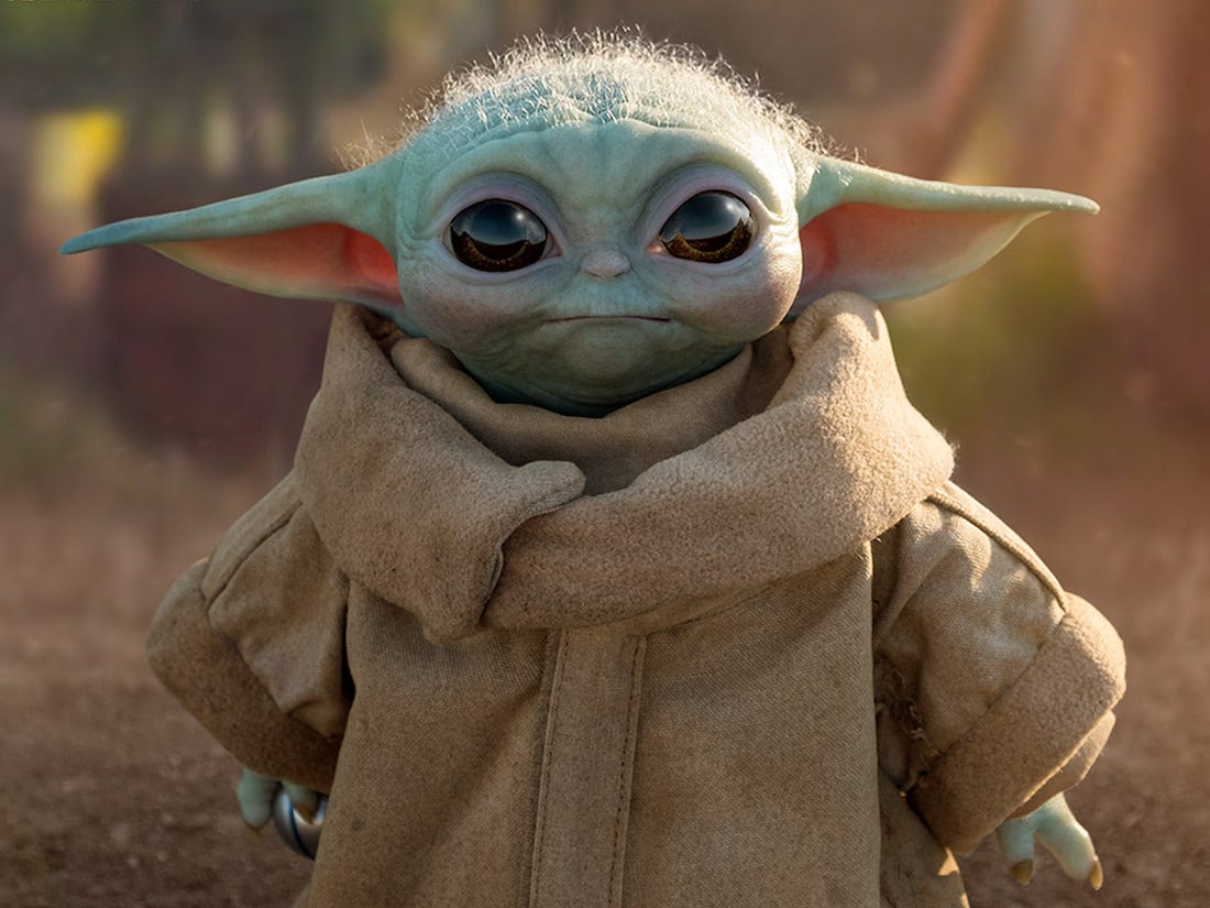 High Quality Baby Yoda Blank Meme Template