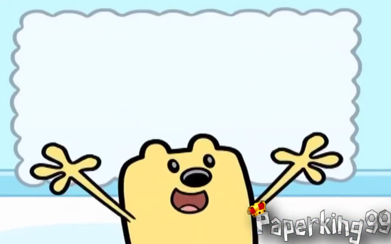 High Quality Wubbzy's thought Blank Meme Template