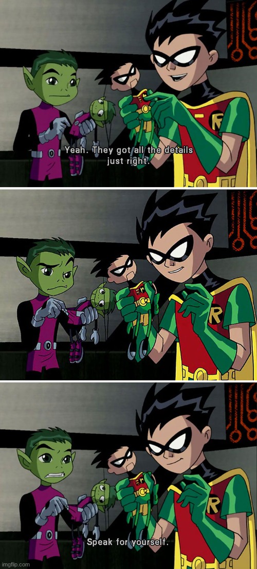 why beast boy? | made w/ Imgflip meme maker