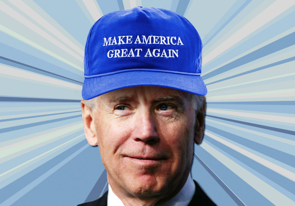 High Quality Joe Biden, the real MAGA Blank Meme Template