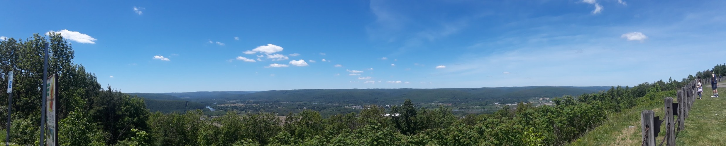 Yeah, I love taking panoramas | image tagged in panorama,harris hill | made w/ Imgflip meme maker