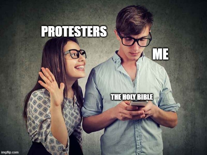 THE HOLY BIBLE | image tagged in independent | made w/ Imgflip meme maker