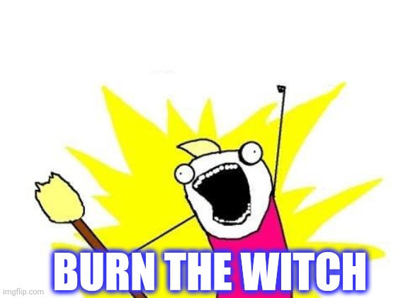 X All The Y Meme | BURN THE WITCH | image tagged in memes,x all the y | made w/ Imgflip meme maker