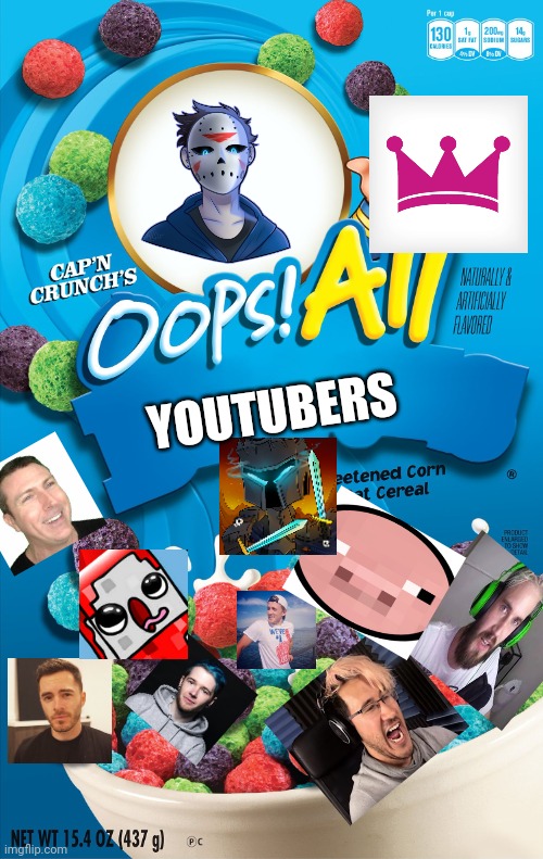 Oops all YouTubers | YOUTUBERS | image tagged in oops all berries,youtube,youtubers | made w/ Imgflip meme maker