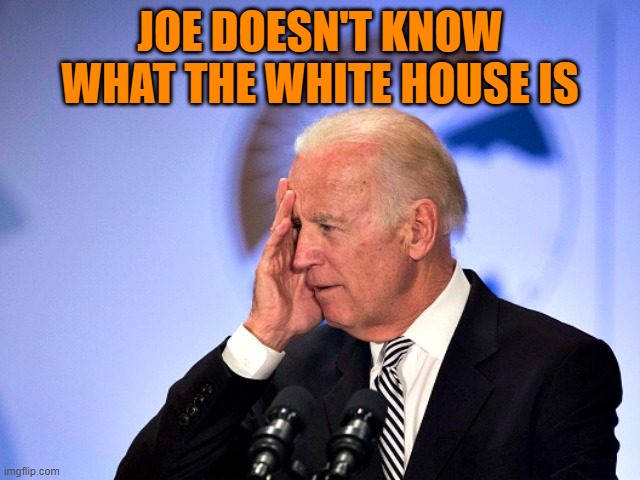 corn pop? | JOE DOESN'T KNOW WHAT THE WHITE HOUSE IS | image tagged in corn pop | made w/ Imgflip meme maker