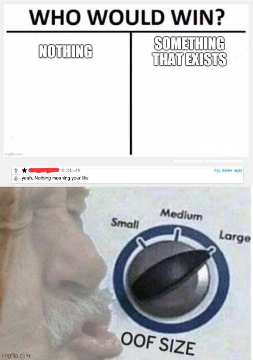 gottem | image tagged in oof size large | made w/ Imgflip meme maker