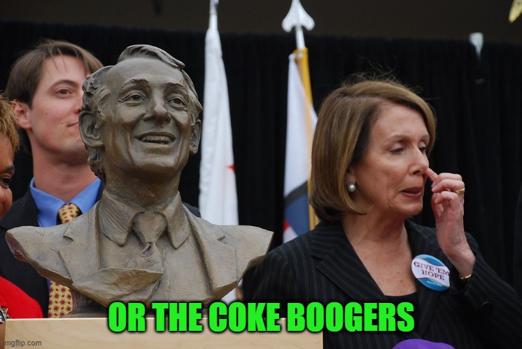 OR THE COKE BOOGERS | made w/ Imgflip meme maker