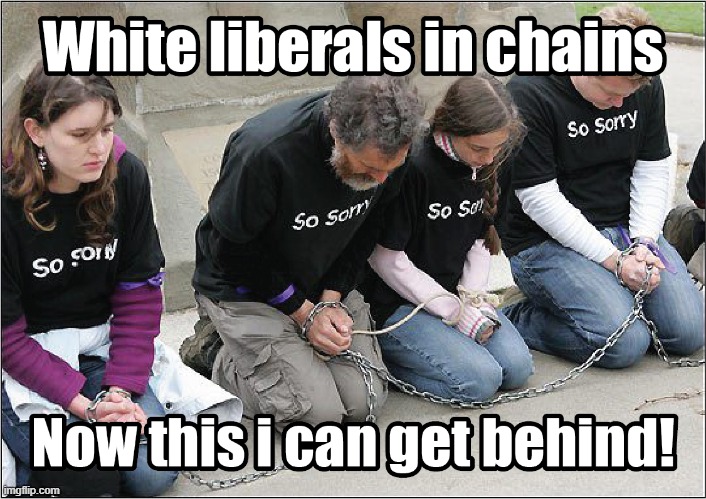 Chain chain chain....chain of fools! | image tagged in liberal,blm,chains,kneeling,memes | made w/ Imgflip meme maker