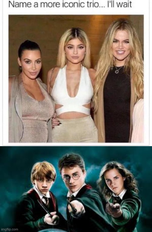 So true | image tagged in name a more iconic trio | made w/ Imgflip meme maker