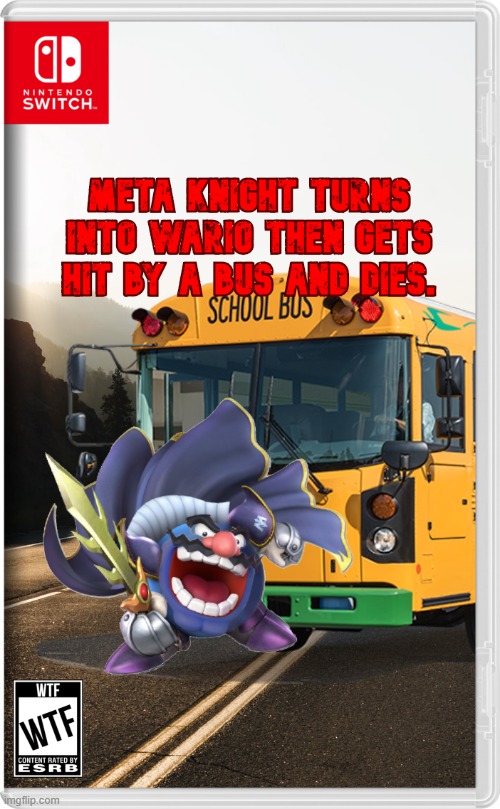 Meta Knight dies | made w/ Imgflip meme maker