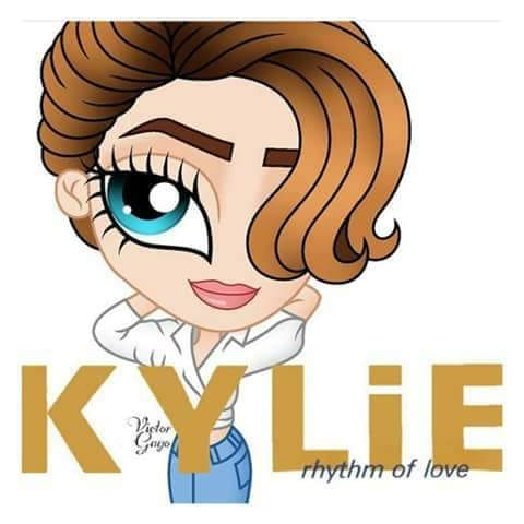 High Quality Kylie rhythm of love fan art Blank Meme Template
