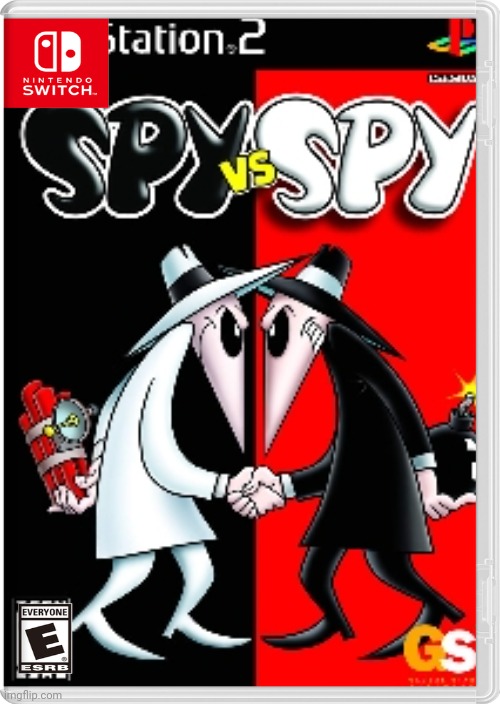 When's the switch port for Spy vs Spy? | image tagged in spy vs spy,mad,fake switch games,memes | made w/ Imgflip meme maker