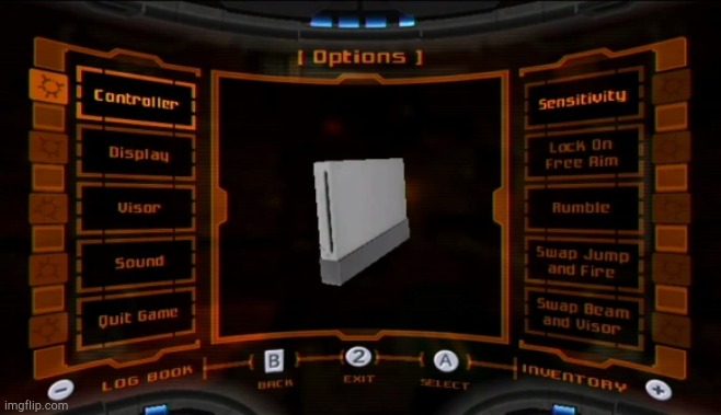 Metroid Prime Wii | image tagged in metroid prime wii | made w/ Imgflip meme maker