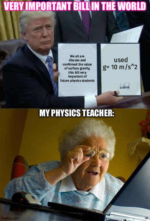 physics professor meme