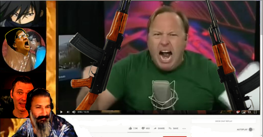High Quality Warcampaign with Alex Jones Blank Meme Template