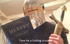 crusade time Blank Meme Template