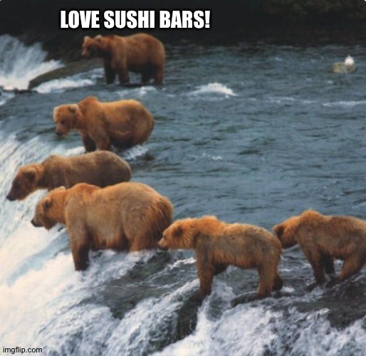 LOVE SUSHI BARS! | made w/ Imgflip meme maker