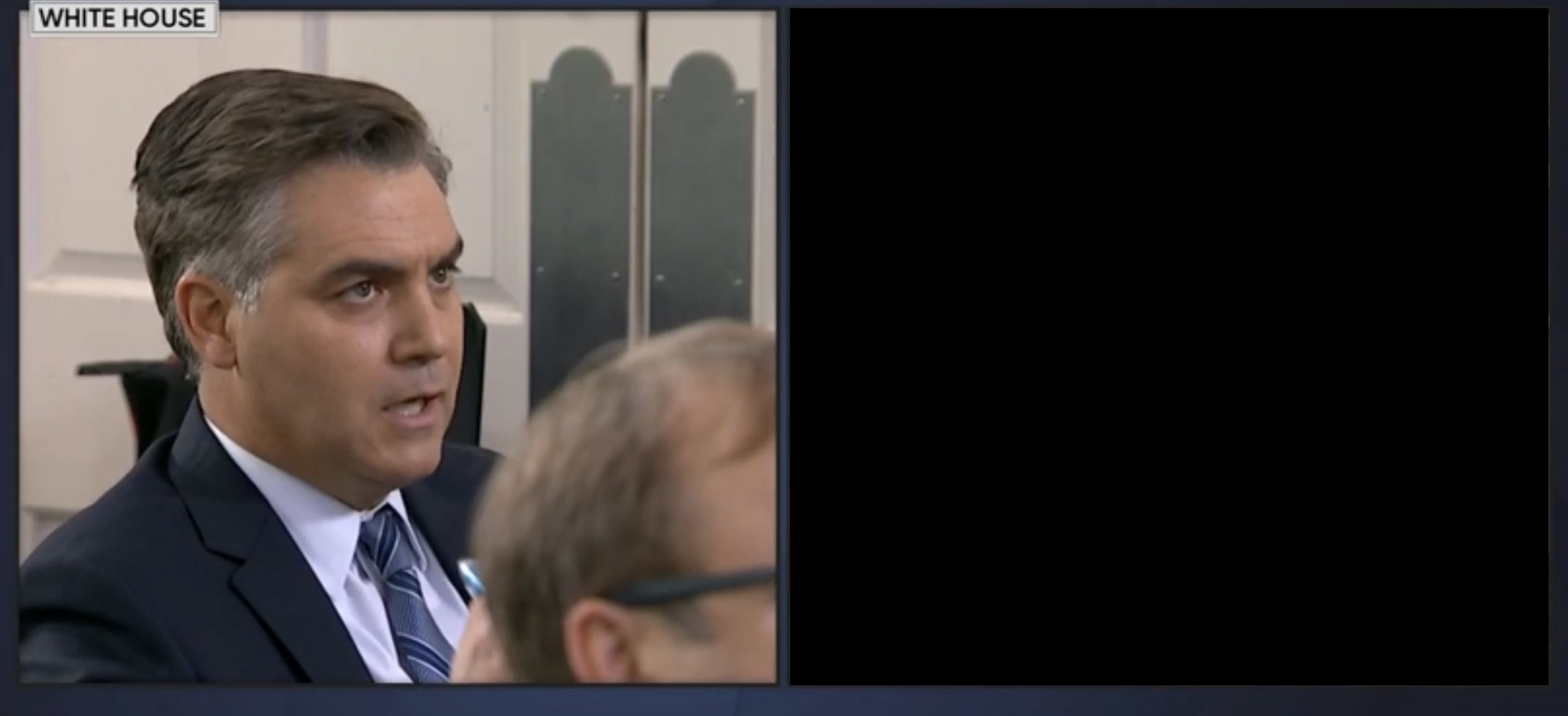 High Quality Jim Acosta vs. (Insert Anyone) Blank Meme Template