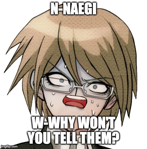 bruh | image tagged in danganronpa | made w/ Imgflip meme maker