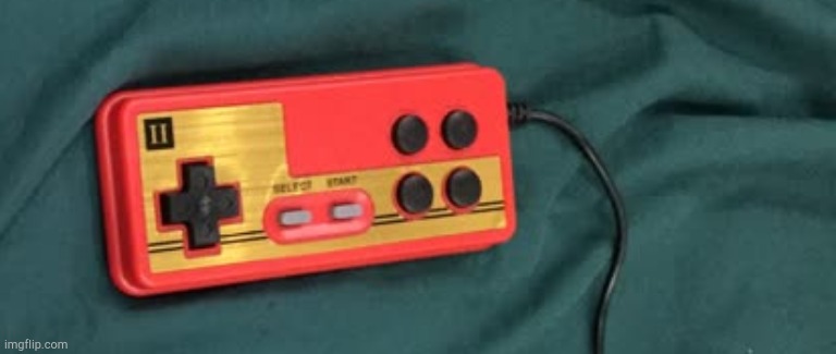 Famicom Controller | image tagged in famicom controller | made w/ Imgflip meme maker