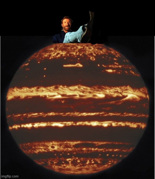 Jupiter Bragging | image tagged in jupiter bragging | made w/ Imgflip meme maker