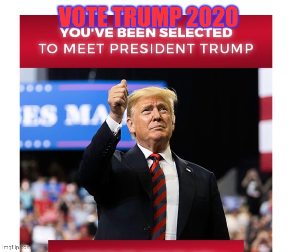 VOTE TRUMP 2020 | made w/ Imgflip meme maker