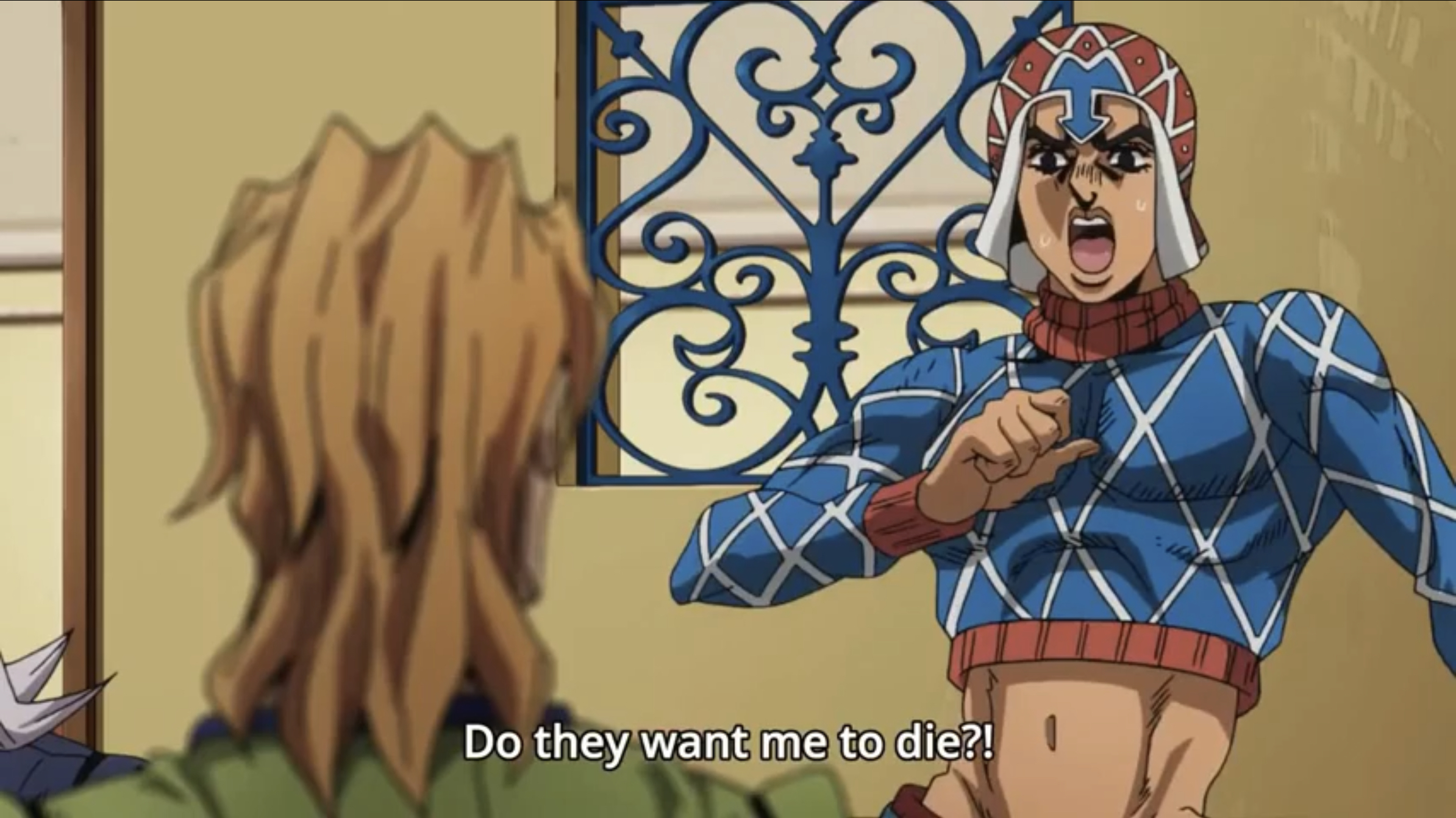 High Quality Jojo - Do they want me to die Blank Meme Template