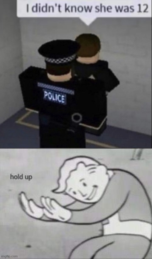 Woah, pal let's back it up a bit | image tagged in fallout hold up | made w/ Imgflip meme maker