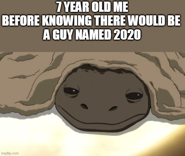 7 YEAR OLD ME
BEFORE KNOWING THERE WOULD BE 
A GUY NAMED 2020 | image tagged in thisimagehasalotoftags,memes,2020,oh wow are you actually reading these tags,hashtag | made w/ Imgflip meme maker