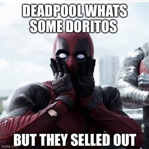 Deadpool shopping | image tagged in deadpool surprised,meme | made w/ Imgflip meme maker