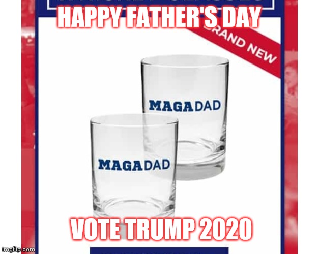 HAPPY FATHER'S DAY VOTE TRUMP 2020 | made w/ Imgflip meme maker