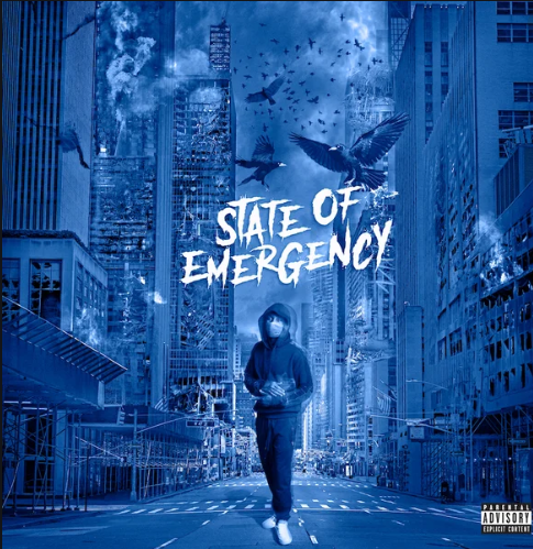 State Of Emergency Album Cover Lil Tjay Blank Meme Template