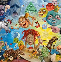 Life's A Trip Album Cover Trippie Redd Blank Meme Template