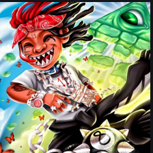 A Love Letter To You 3 Album Cover Trippie Redd Blank Meme Template