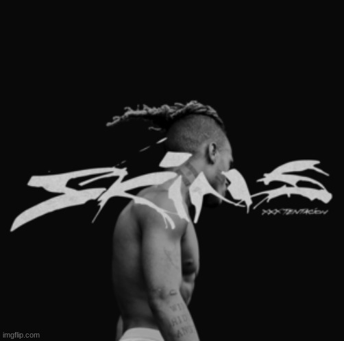 Skins Album Cover XXXTentacion | image tagged in skins album cover xxxtentacion | made w/ Imgflip meme maker