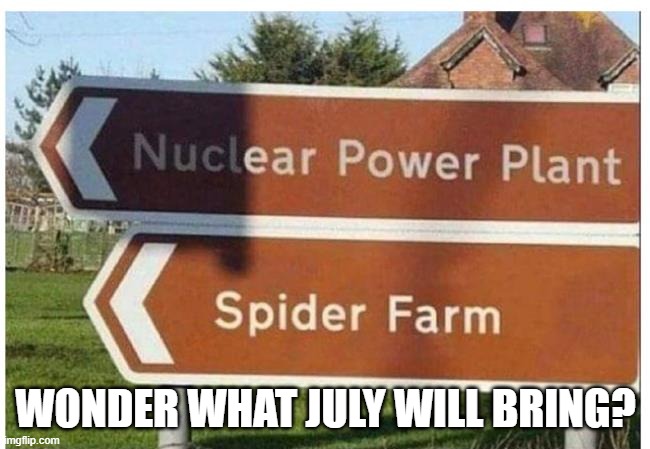 WONDER WHAT JULY WILL BRING? | image tagged in lockdown,covid-19,2020 | made w/ Imgflip meme maker