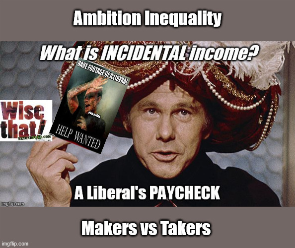 Ambition Inequality | Ambition Inequality; Makers vs Takers | image tagged in self worth,lazy,work,antifa,lug wrench | made w/ Imgflip meme maker