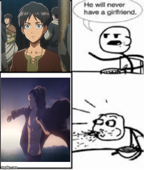 Eren | image tagged in attack on titan | made w/ Imgflip meme maker