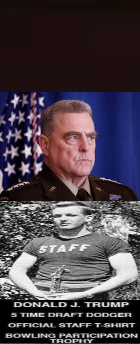 General Mark Milley Apologizes for enabling racist Trump Blank Meme Template