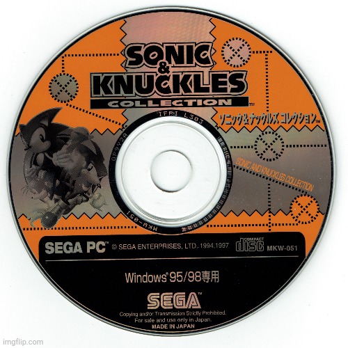 Sonic & Knuckles Collection | image tagged in sonic  knuckles collection | made w/ Imgflip meme maker