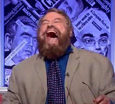 High Quality Brian Blessed Laughing Blank Meme Template