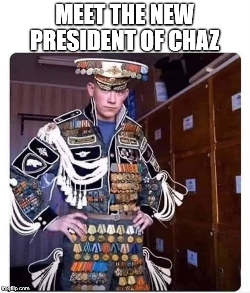 President of Chaz | MEET THE NEW PRESIDENT OF CHAZ | image tagged in chaz,seattle,riots,millennials,protesters | made w/ Imgflip meme maker