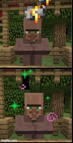 villagers Blank Meme Template